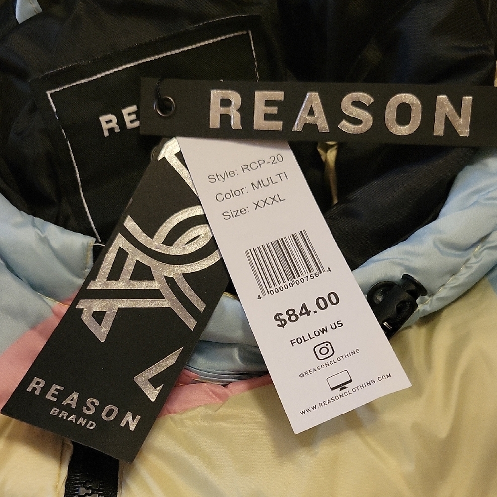Reason Multicolor Puffer Jacket - Picture 5 of 5